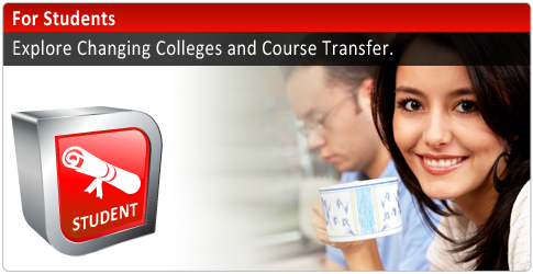 Explore returning back to college, changing colleges, course transfer, continuing education, switching majors, getting transfer student advice on the best path to finish college.