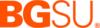 Bowling Green State University-Main Campus's logo: bold orange 'bgsu' text with a registered trademark symbol