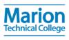 Marion Technical College's logo: marion technical college logo in blue text
