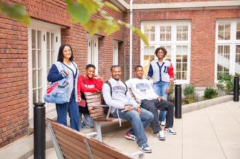 howard university students on campus