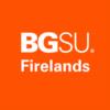 Logo: bgsu firelands logo on orange background