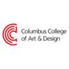 Logo: columbus college of art & design logo with red 'C' design