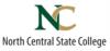 Logo: green 'n' and gold 'c' with text 'north central state college'