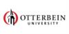 Logo: otterbein university logo with red circle and stylized tower